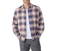 Wrangler Authentics Camicia da Uomo in Flanella, Marrone Rame., M