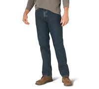 Wrangler Authentics Jeans Classici in Cotone 5 Tasche Regular Fit, Tempesta, 46W x 30L Uomo