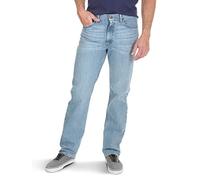 Wrangler Authentics Classic 5-Pocket Regular Fit Jean Jeans, Stonewash Flex, 32W x 36L Uomo