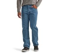 Wrangler Authentics Classic 5-Pocket Relaxed Fit Jean Jeans, Light Stonewash Flex, 48W x 30L Uomo