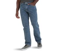 Wrangler Jeans da uomo Authentics classici in cotone, 5 tasche, vestibilità comoda, 32W x 36L