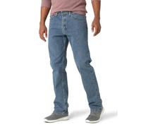 Wrangler Authentics Comfort Flex Waist Relaxed Fit Jean Jeans, Slavato Chiaro, W42 / L34 Uomo