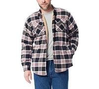 Wrangler Authentics, Giacca da Uomo a Maniche Lunghe Foderata in Sherpa, Caviale, S