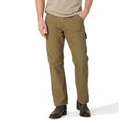 Wrangler Authentics Classici Jeans da Carpentiere, Olive Drab Canvas, 42W x 32L Uomo