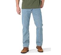 Wrangler Authentics, Jeans da Uomo Classici, in Cotone, con 5 Tasche, vestibilità Standard, 33W x 32L