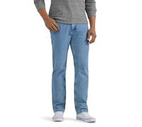 Wrangler Authentics Jeans da uomo classici, in cotone, con 5 tasche, vestibilità standard, 33W x 34L