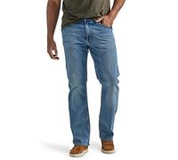 Wrangler Authentics Relaxed Fit Boot Cut Jean Jeans, Riptide, 34W x 34L Uomo