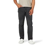Wrangler Authentics Jeans Elasticizzati Athletic Fit, Nero Carbone, 36W/30L Uomo