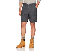Wrangler Authentics Men's Canvas Utility Hiker Short, Anthracite, 38