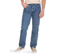 Wrangler Authentics Mens Classic Regular-fit Jean, Jeans Uomo, Stonewash Mid, 33W / 34L