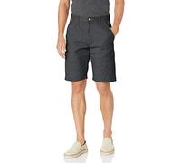 Wrangler Authentics Men's Classic Relaxed Fit Cargo Short, Anthracite Ripstop, 38