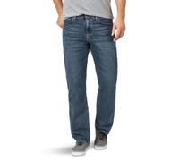 Wrangler Authentics Men's Comfort Flex Waist Relaxed Fit Jean, Smoke, 36W X 32L