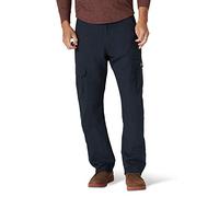 Wrangler Authentics Men's Stretch Cargo Pant, Navy, 48W x 32L