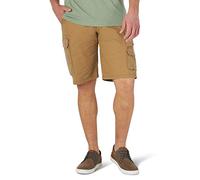 Wrangler Authentics Mens Stretch Twill Cargo Shorts, Acorn, 52 US