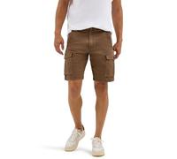 Wrangler Authentics Pantaloncini Cargo da Uomo Comfort Flex Waist Cargo, Terra Scura, 46