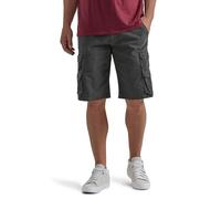 Wrangler Authentics Pantaloncini Cargo da Uomo in Twill Premium, Twill Antracite, 54