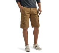 Wrangler Authentics Pantaloncini Cargo da Uomo in Twill Premium, Twill ghianda, 66