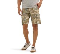 Wrangler Authentics Pantaloncini Cargo Uomo, Jungle Neutral Grey Camo, S