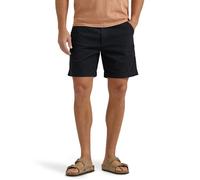 Wrangler Authentics Pantaloncini Casual da Uomo, George Nero, 34W / 7L