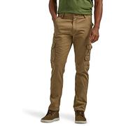 Wrangler Authentics Pantaloni Cargo Affusolati da Uomo, Teak, 36W x 32L