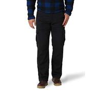 Wrangler Authentics - Pantaloni Cargo da Uomo Foderati in Pile, 36W x 30L