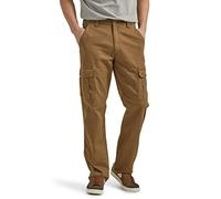 Wrangler Authentics Pantaloni cargo elasticizzati da uomo con vestibilità comoda, Canguro, 32W x 34L