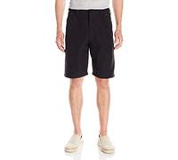 Wrangler Authentics Performance Side Elastic Utility Short Pantaloni Cargo da Uomo, Nero, 46