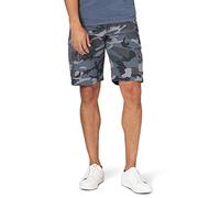 Wrangler Authentics Stretch Twill Cargo Shorts Pantaloni Uomo, Turbolenza Camo, 52