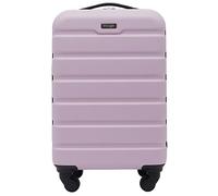 Wrangler Bagaglio a mano rigido con rotelle, 55,9 cm, Lilla, 22-Inch