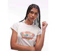 Wrangler - Band - T-shirt bianco vintage M