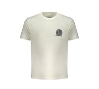 Wrangler Bianco Cotton Men T-Shirt - M