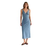 Wrangler Bias Slip Sleeveless Dress Blu L Donna