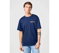 WRANGLER Big Graphic Tee in NAVY MAGLIA UOMO T-SHIRT 112362808