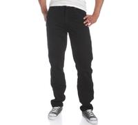 Wrangler Big & Tall Rugged Classic Fit - Jeans da Uomo Nero 34W x 34L