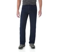Wrangler Big & Tall Rugged Classic Fit - Jeans da Uomo Prelavato. 30W x 32L