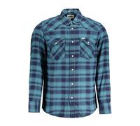 Wrangler Blue Cotton Shirt - M