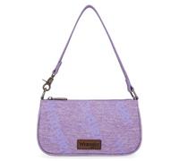 Wrangler Borsa a tracolla da donna anni '90 retrò pochette, Viola pastello.