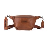 Wrangler Borsa a tracolla vintage per donne e uomini, borsa a tracolla da donna, A-marrone, 7.8 x 1.75 x 5.8 inches, Borsa a tracolla