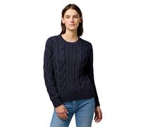 Wrangler Cable Knit Crew, Navy Scuro, S