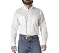 Wrangler - Camicia da Uomo Bianco 3X Grande