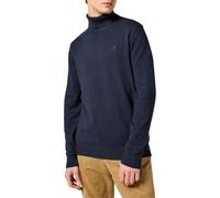 Wrangler Collo a Tartaruga Maglia di Tuta, Blu Navy, S Uomo