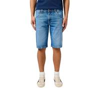Wrangler Colton Shorts Pantaloncini in Denim, Prairie Rose, 32W Uomo