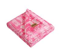 Wrangler - Coperta, super morbida biancheria da letto in peluche di alta qualità, decorazione per la casa occidentale, ispirata a Yellowstone, certificata Oeko-Tex (stivali rosa, 50 x 60)