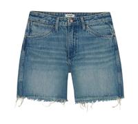 Wrangler Cowboy Short 5 inch Pantaloncini in Denim, Leaving Town, 28W Donna
