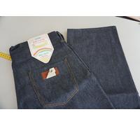 Wrangler Dani Jeans Boyfriend Fit Pantaloni 36 S W28 L34 Blu Scuro Vintage Nuovo