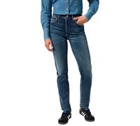 Wrangler Dritto Jeans, Harmony Blues, 29W x 34L Donna