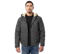 Wrangler Duck Sherpa Lined Full Zip Jacket Giacca, Grigio Carbone, X-Large Uomo