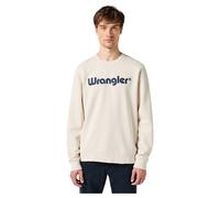 Wrangler Felpa con Logo Maglia di Tuta, Blu Navy, M Uomo