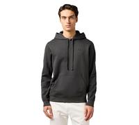 Wrangler Sign off Hoodie Felpa con Cappuccio, Nero Sbiadito, M Uomo