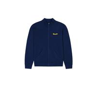 Wrangler Felpa da Uomo con Scollo a Zip, Blu Navy, XL